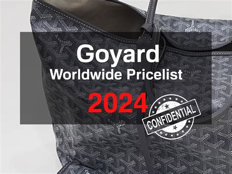 goyard grey st louis pm|goyard price list 2024.